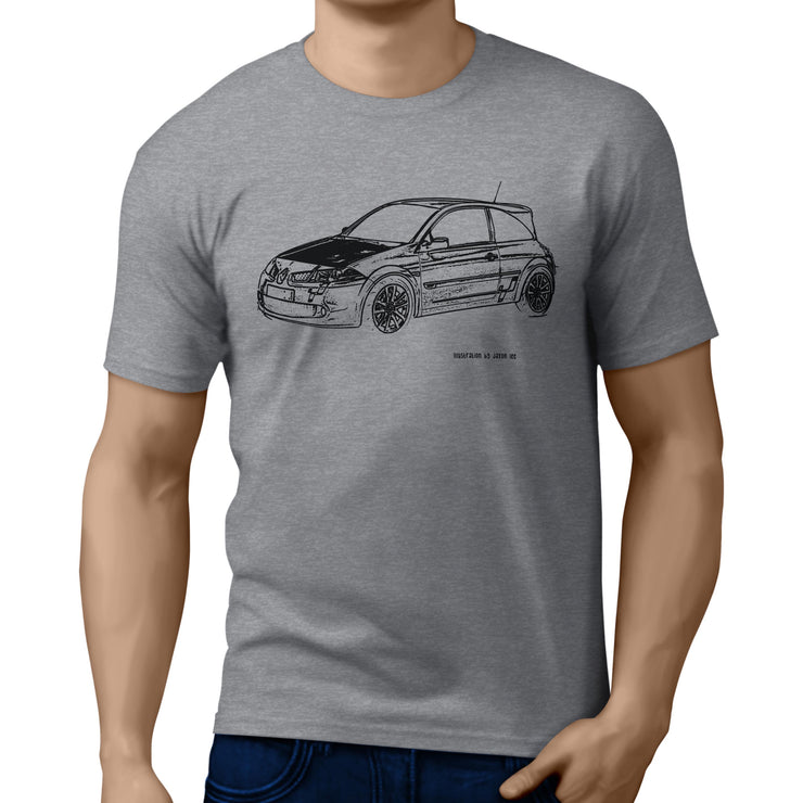 JL Illustration For A Renault Megane R26.R Motorcar Fan T-shirt