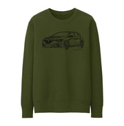 JL Illustration For A Renault Megane RS Trophy Motorcar Fan Jumper
