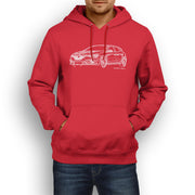 JL Illustration For A Renault Megane RS Trophy Motorcar Fan Hoodie
