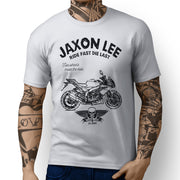 JL Ride Aprilia Tuono V4 R APRC inspired Motorbike Art T-shirts - Jaxon lee