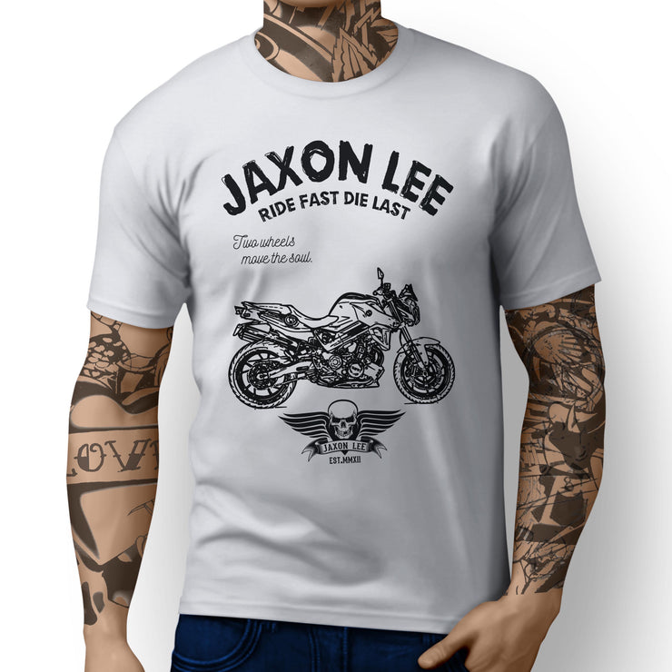 JL Ride BMW F800R inspired Motorbike Art T-shirts - Jaxon lee