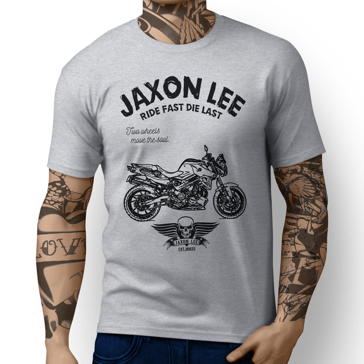 JL Ride BMW F800R inspired Motorbike Art T-shirts - Jaxon lee