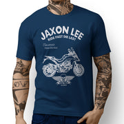 JL Ride Illustration For A Ducati Multistrada 1200 Motorbike Fan T-shirt