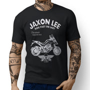 JL Ride Illustration For A Ducati Multistrada 1200 Motorbike Fan T-shirt