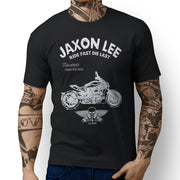 JL Ride Illustration For A Ducati XDiavel S Motorbike Fan T-shirt