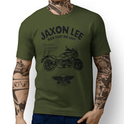 JL Ride Illustration For A Honda CTX700 Motorbike Fan T-shirt
