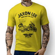 JL Ride Illustration For A Honda Gold Wing GL1800 Motorbike Fan T-shirt