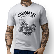 JL Ride Illustration For A Honda NC750X DCT ABS Motorbike Fan T-shirt