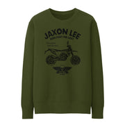 JL Ride Illustration For A Husqvarna 701 Supermoto Motorbike Fan Jumper