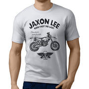 JL Ride Illustration For A Husqvarna FE 450 Motorbike Fan T-shirt