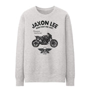 JL Ride Illustration For A Husqvarna Svartpilen 701 Motorbike Fan Jumper