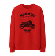 JL Ride Illustration For A Husqvarna Svartpilen 701 Motorbike Fan Jumper