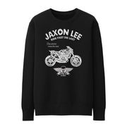 JL Ride Illustration For A Husqvarna Svartpilen 701 Motorbike Fan Jumper