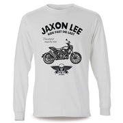 JL Ride Illustration For A Indian FTR 1200 Motorbike Fan LS-Tshirt