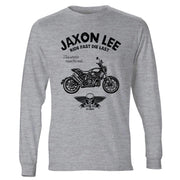 JL Ride Illustration For A Indian FTR 1200 Motorbike Fan LS-Tshirt