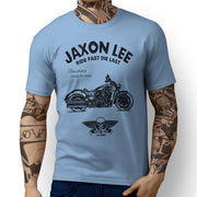 JL Ride Illustration For A Indian Scout Motorbike Fan T-shirt