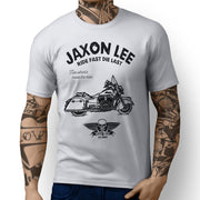 JL Ride Indian Springfield inspired Motorbike Art T-shirts - Jaxon lee