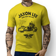 JL Ride Indian Springfield inspired Motorbike Art T-shirts - Jaxon lee