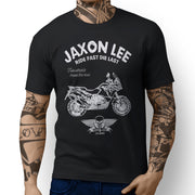 JL Ride illustration for a KTM 1190 Adventure Motorbike fan T-shirt