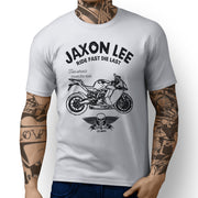 JL Ride illustration for a KTM 1190 RC8 Motorbike fan T-shirt