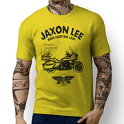 JL Ride Illustration For A Kawasaki Vulcan 1700 Voyager Motorbike Fan T-shirt