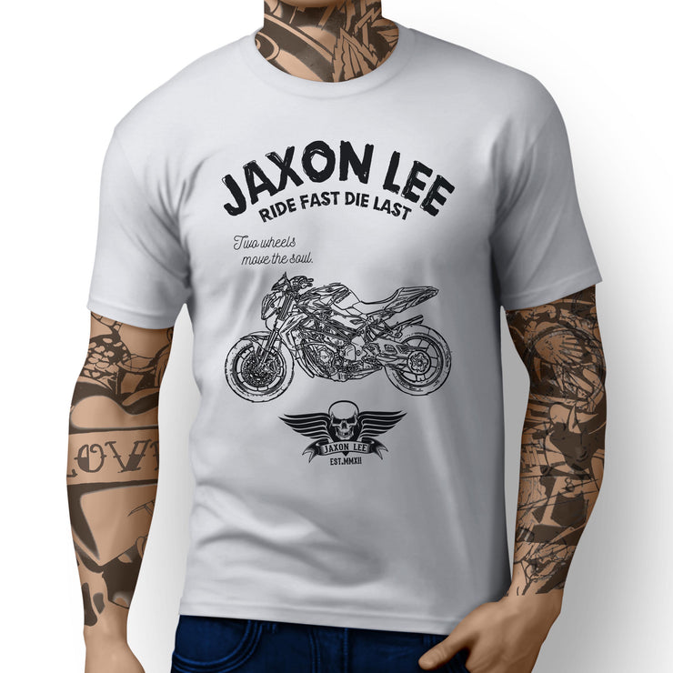 JL Ride Illustration For A MV Agusta Brutale Corsa Motorbike Fan T-shirt
