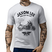 JL Ride Illustration For A Moto Guzzi California Touring Motorbike Fan T-shirt