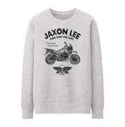 JL Ride Illustration For A Moto Guzzi V85 TT Motorbike Fan Jumper