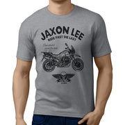 JL Ride Illustration For A Moto Guzzi V85 TT Motorbike Fan T-shirt