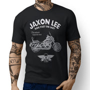 JL Ride Art Tee aimed at fans of Triumph America LT Motorbike