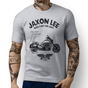 JL Ride Art Tee aimed at fans of Triumph Rocket III Roadster Motorbike