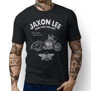 JL Ride Illustration For A Victory Magnum Motorbike Fan T-shirt