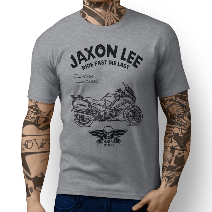 JL Ride Illustration For A Yamaha FJR1300 v2 Motorbike Fan T-shirt