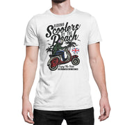 JL Scooters by the beach MOD inspired Art design – T-shirts - Jaxon lee