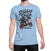 JL Scooters by the beach MOD inspired Art design – T-shirts - Jaxon lee