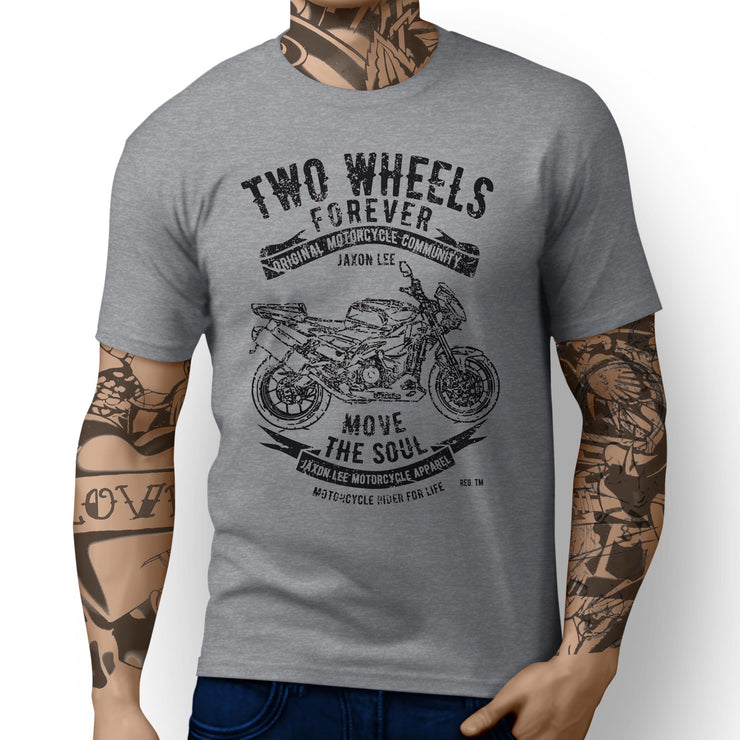 JL Soul Illustration for a Aprilia Tuono 1000R Factory Motorbike fan T-shirt - Jaxon lee