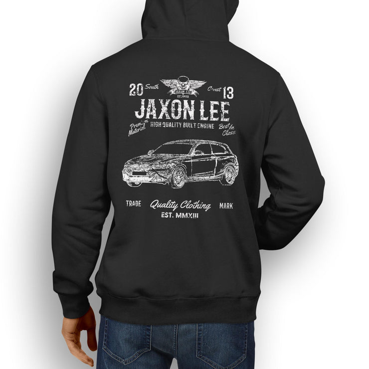 JL Soul Illustration For A BMW M140i Motorcar Fan Hoodie