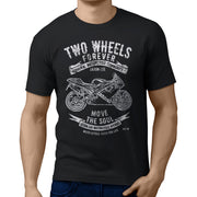JL Soul Illustration For A Cagiva Mito 125 Motorbike Fan T-shirt