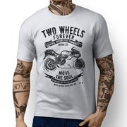 JL Soul Illustration For A Ducati 1089S Motorbike Fan T-shirt - Jaxon lee