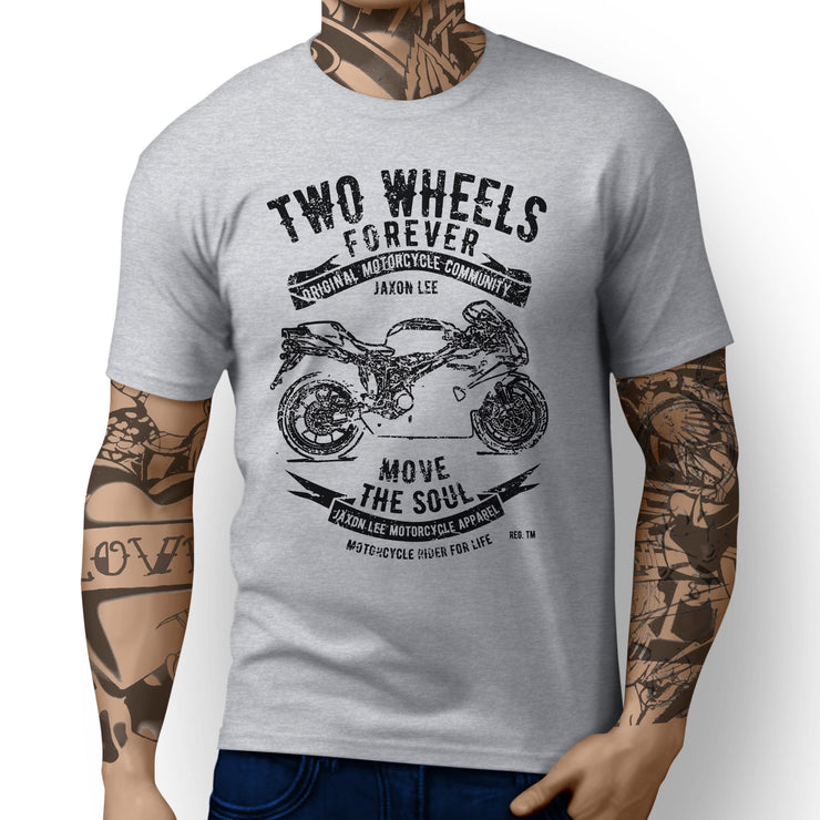 JL Soul Illustration For A Ducati 749R Motorbike Fan T-shirt - Jaxon lee