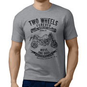 JL Soul Illustration For A Ducati Monster S2R 2015 Motorbike Fan T-shirt
