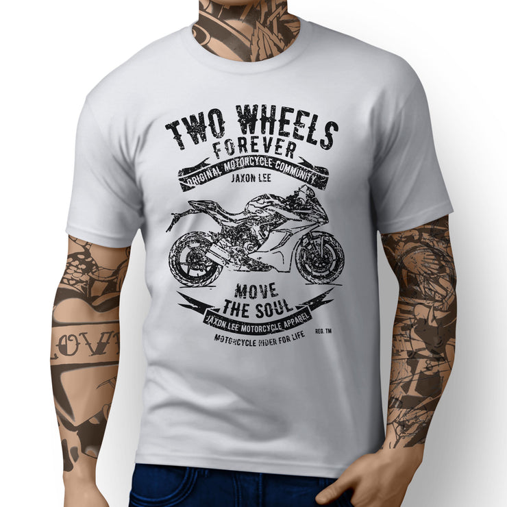 JL Soul Illustration For A Ducati SuperSport S Motorbike Fan T-shirt - Jaxon lee