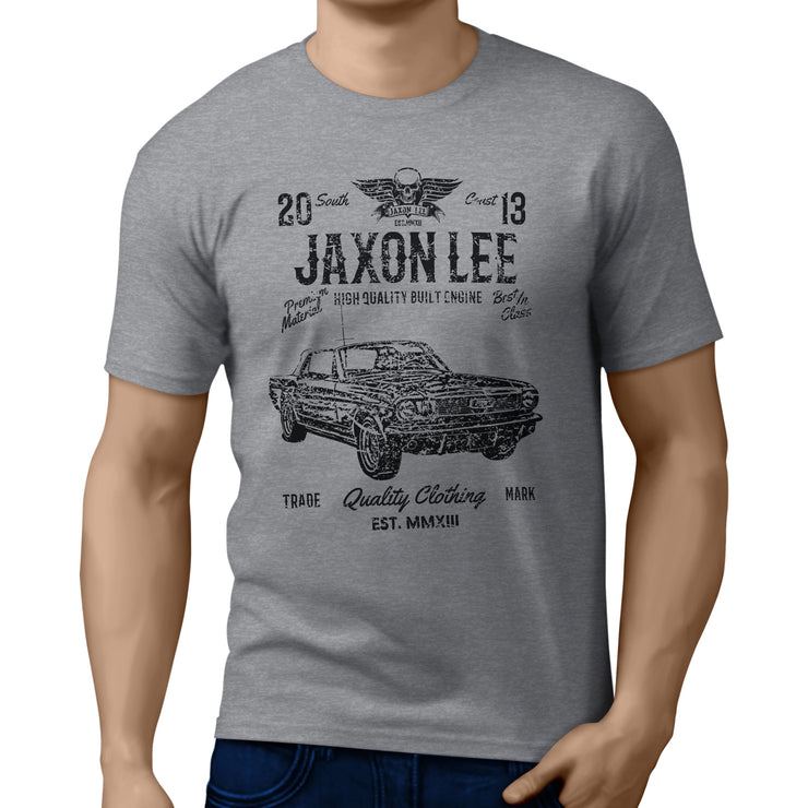 JL Soul Illustration For A Ford 1966 Mustang Convertible Motorcar Fan T-shirt