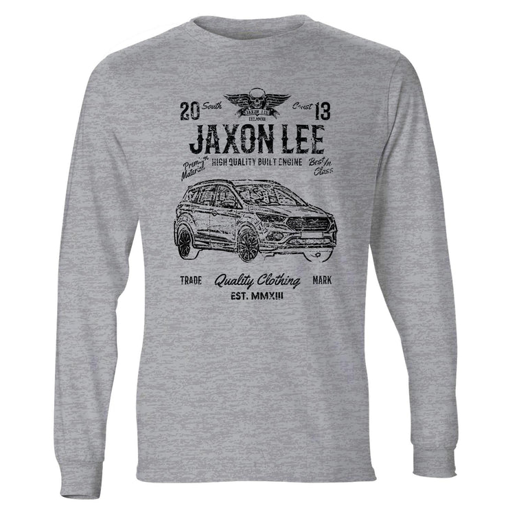 JL Soul Illustration For A Ford Kuga Motorcar Fan LS-Tshirt