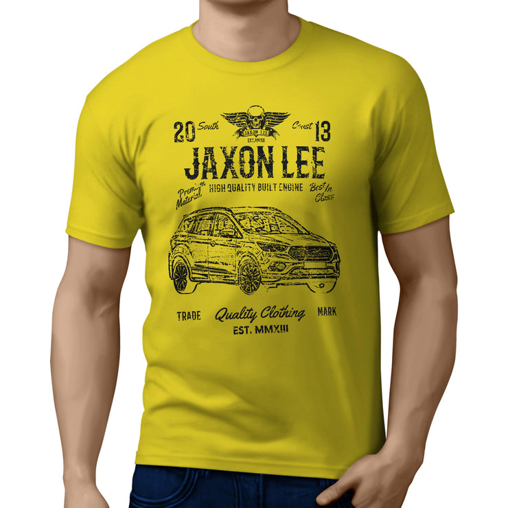 JL Soul Illustration For A Ford Kuga Motorcar Fan T-shirt