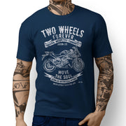JL Soul Illustration For A Honda CBR500R ABS Motorbike Fan T-shirt