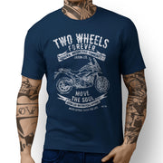 JL Soul Illustration For A Honda NC700X DCT Motorbike Fan T-shirt