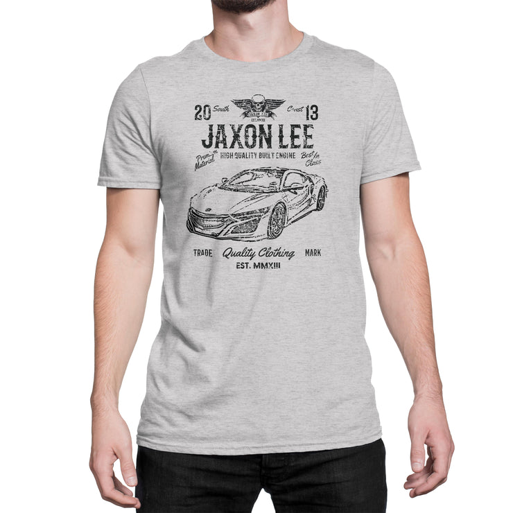 JL Soul Illustration For A Honda NSX 2017 Motorcar Fan T-shirt