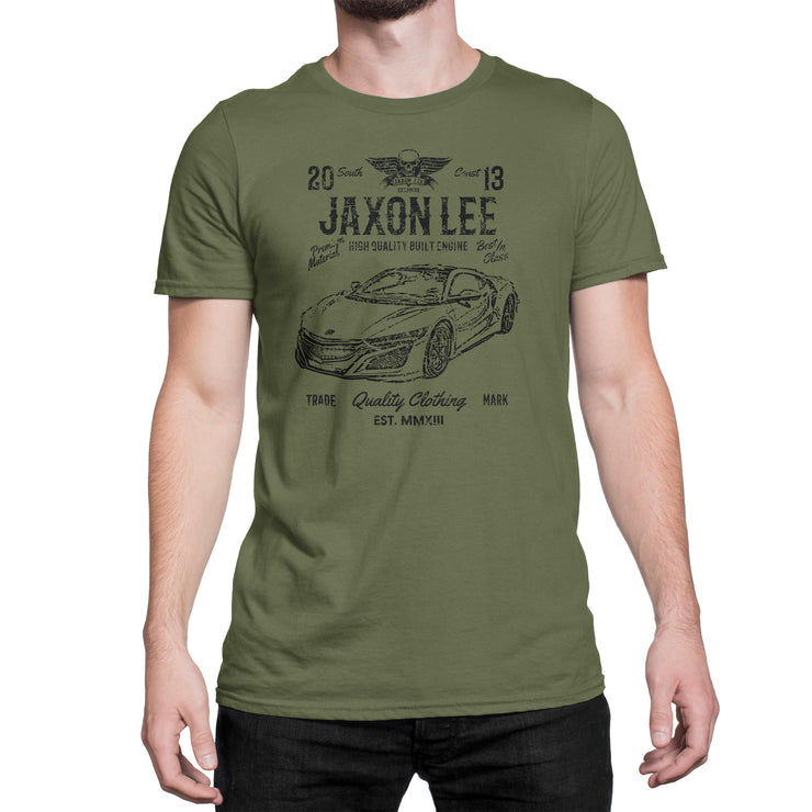 JL Soul Illustration For A Honda NSX 2017 Motorcar Fan T-shirt