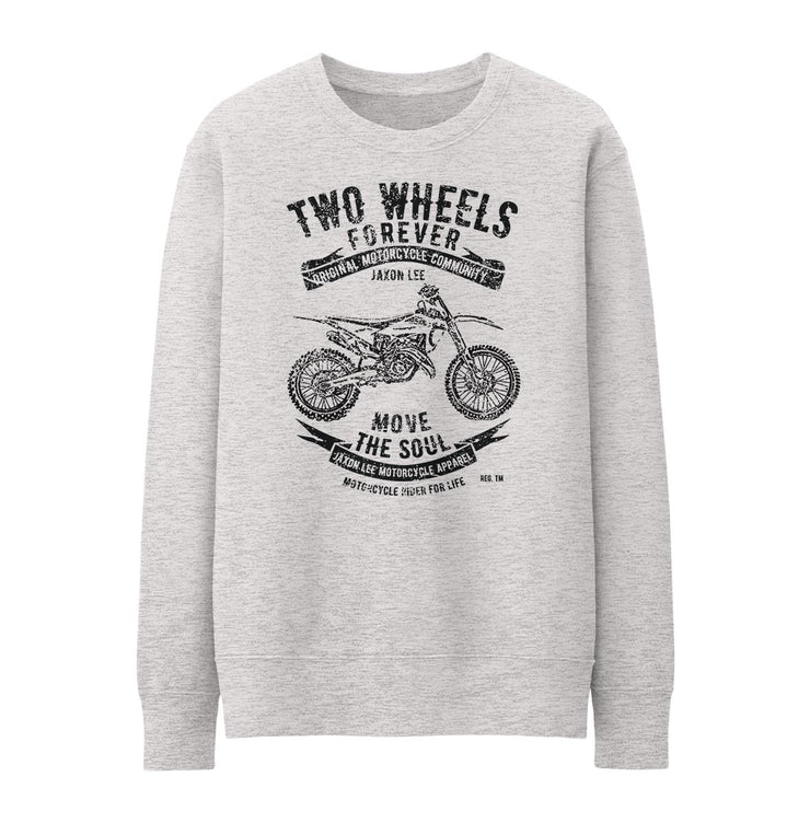 JL Soul Illustration For A Husqvarna TC 125 Motorbike Fan Jumper